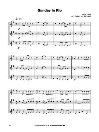 Top Hits Trio Volume 1 - Partition - Clarinette